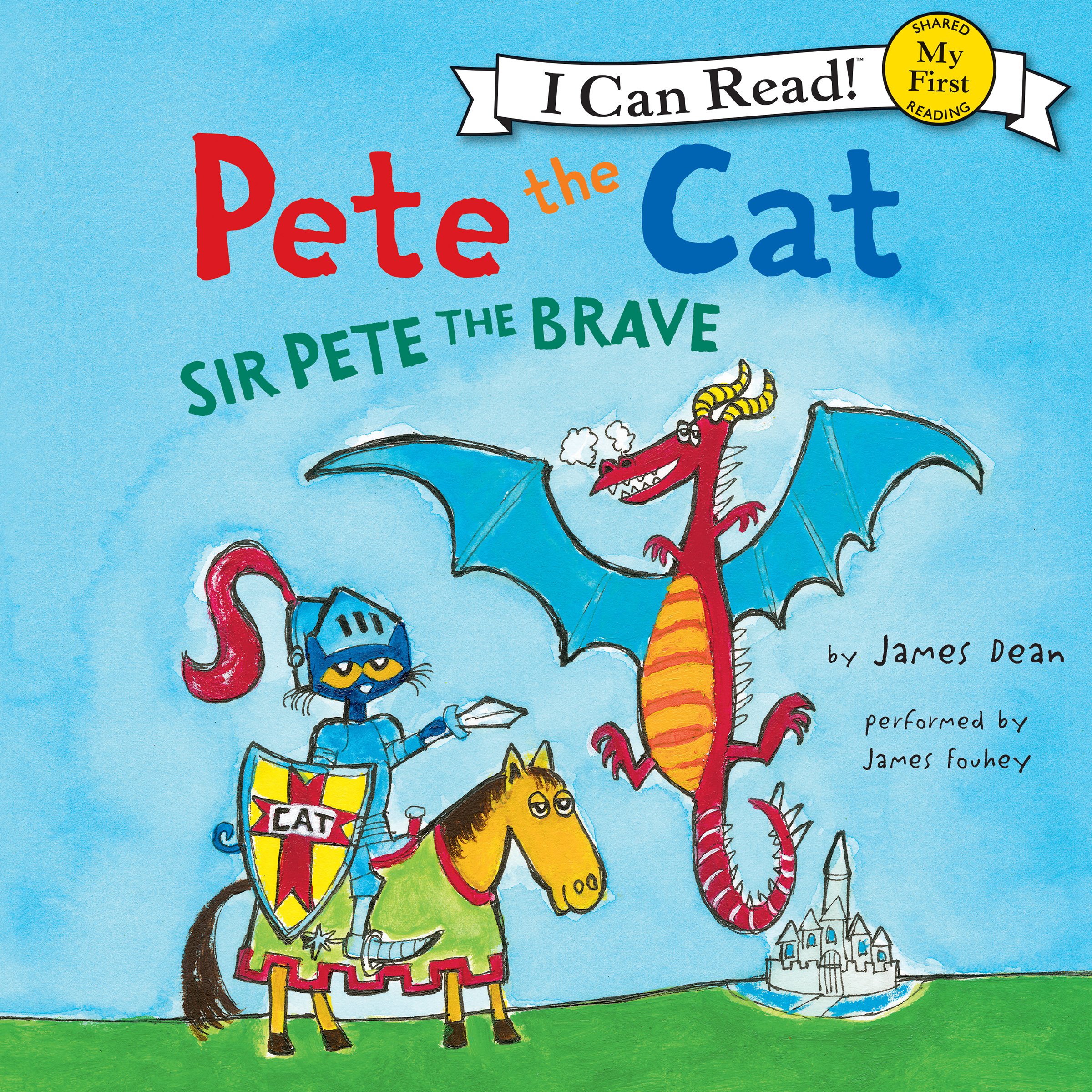 Cover art for Pete the Cat: Sir Pete the Brave