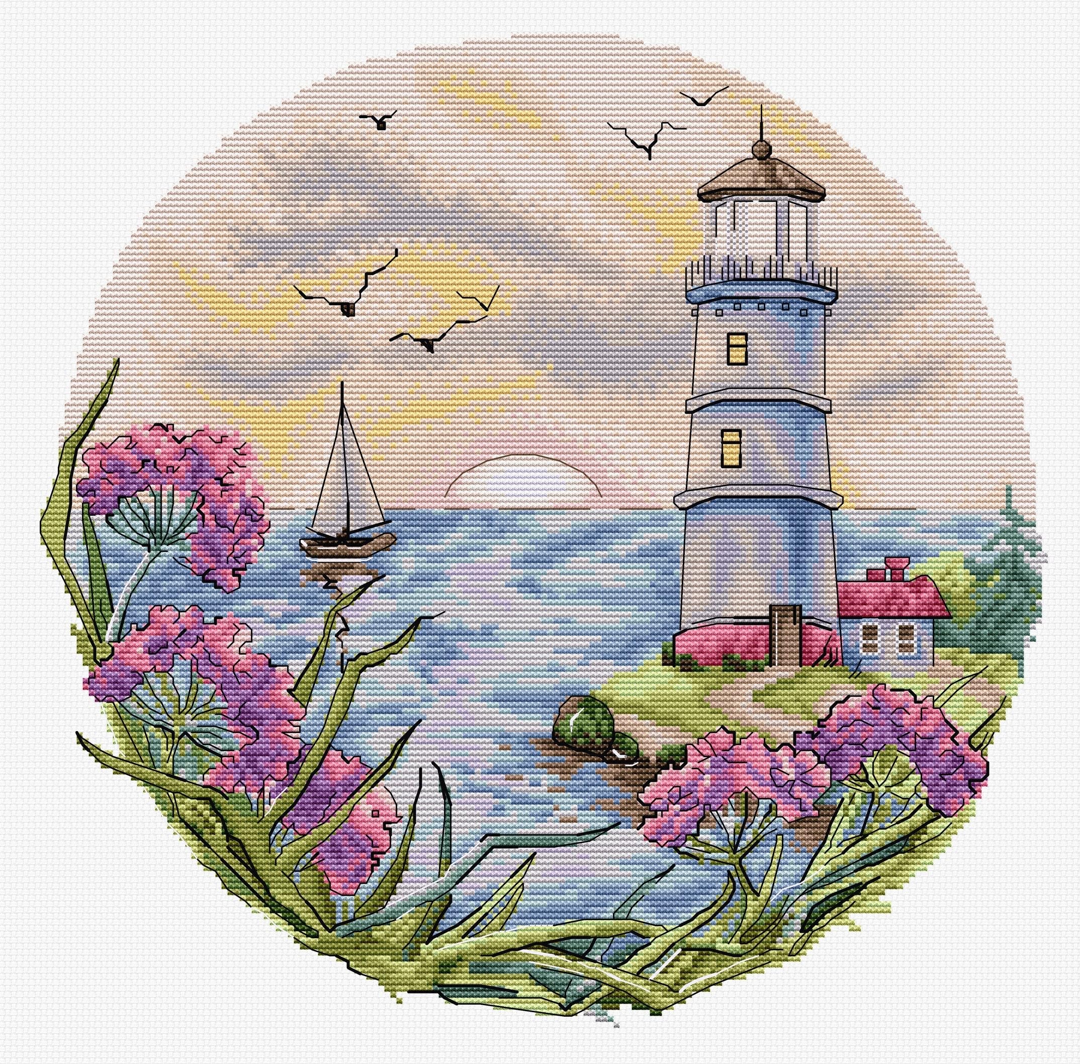 HobbyJobby Cross Stitch Kit The Silence,Counted Cross Stitch Kit for Adults Needlecraft Kit - Image 2