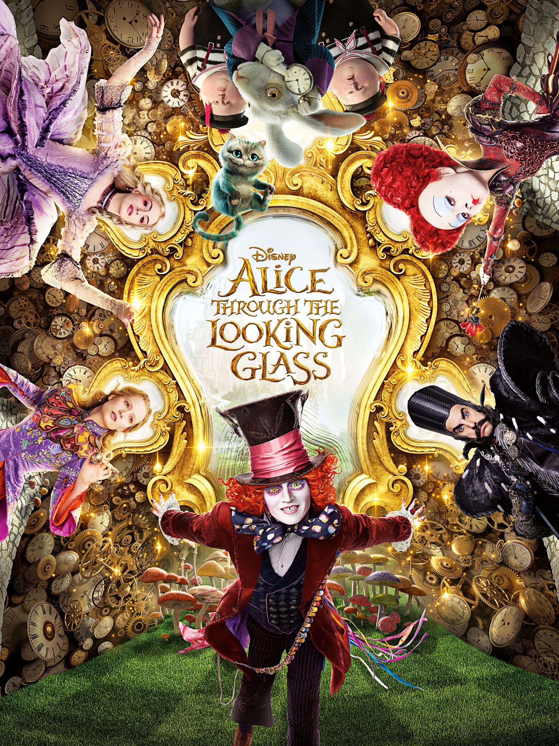 Alice Through the Looking Glass (2016) (Plus Bonus Features)