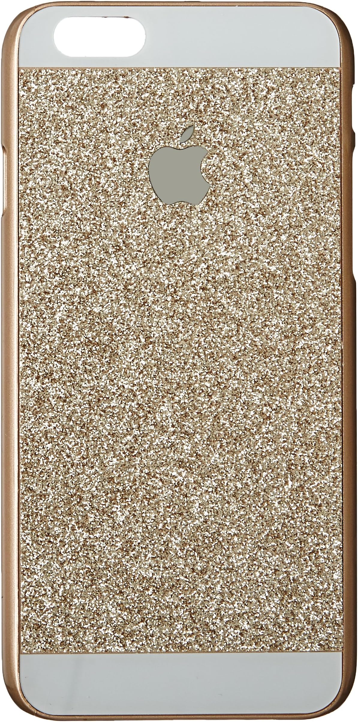 iPhone 6 Case Luxury Hybrid Glamorous Glitter Hard Shiny Bling Sparkle With Crystal Rhinestone Cover Case (Hard gold)