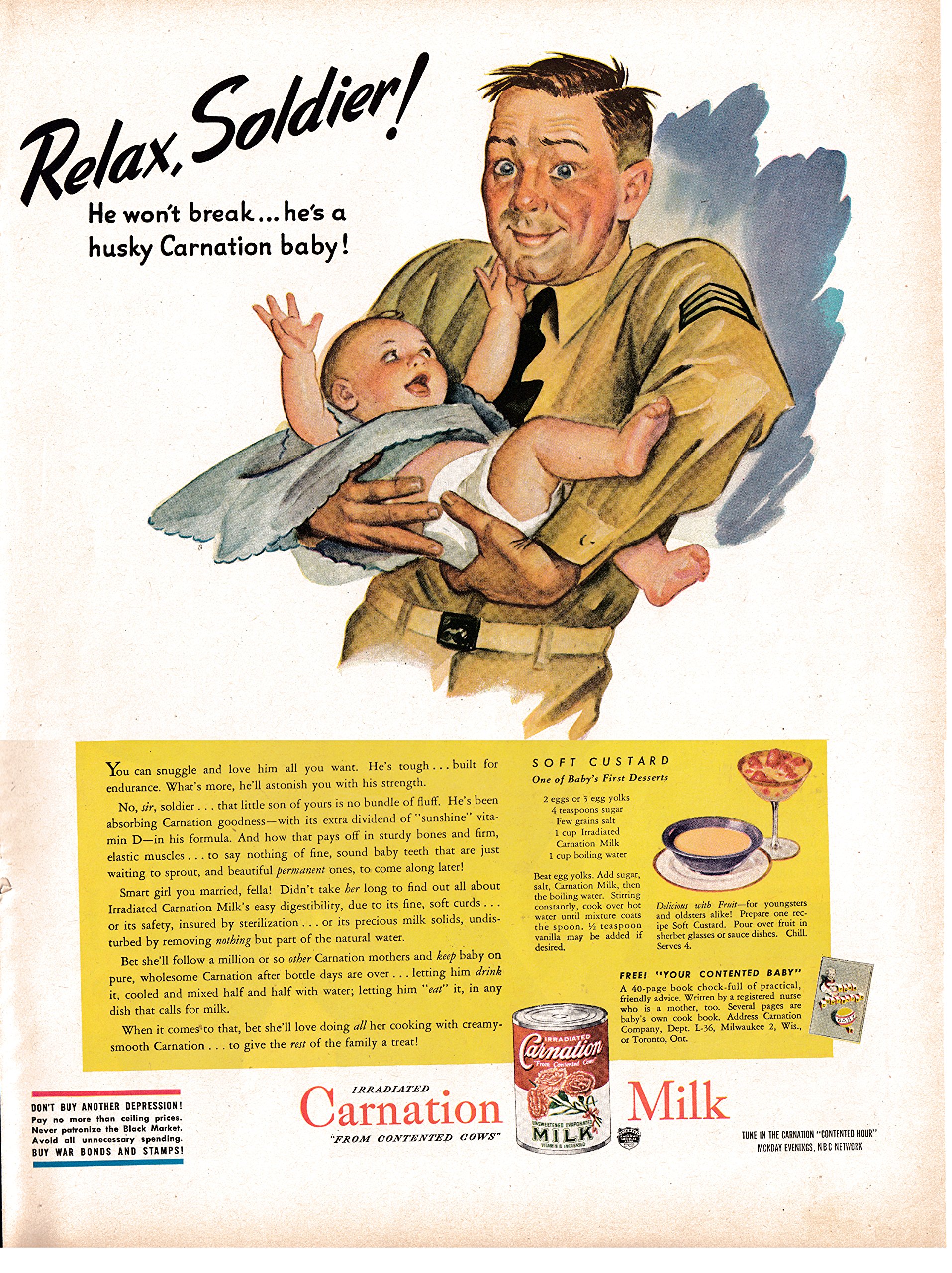 Carnation Evaporated Milk Vintage