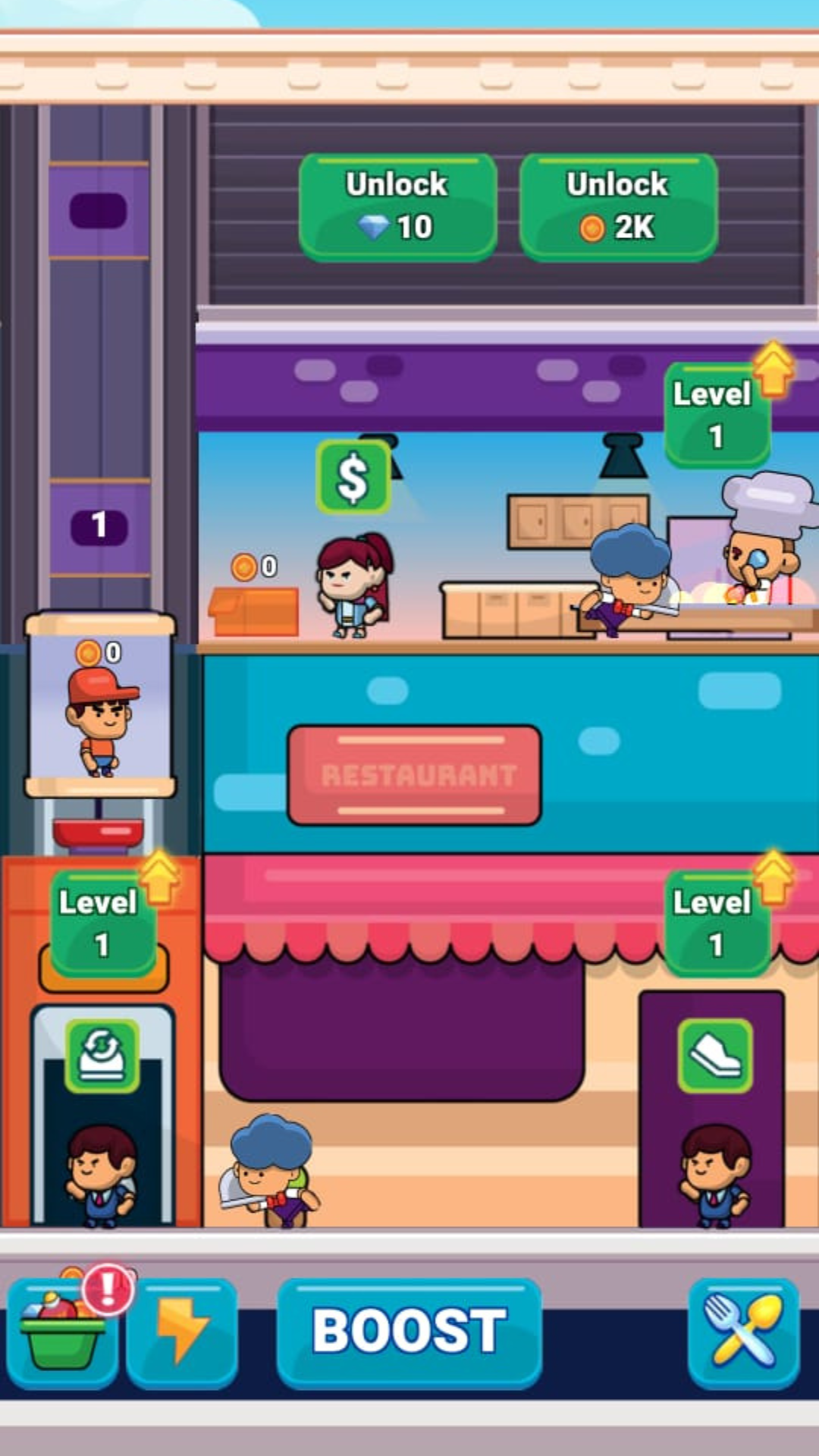 Aplicación Idle Restaurant Tycoon- Food Business Empire en Amazon Appstore