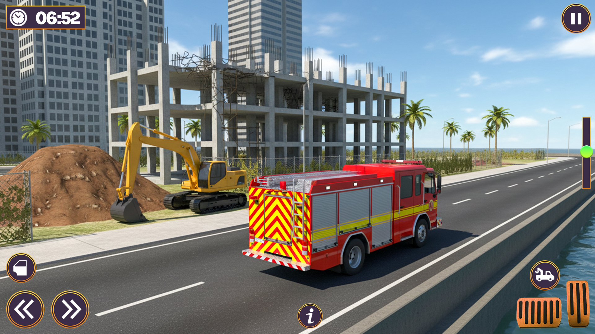 City Rescue Ambulance Driving Fire Truck Emergency Simulator 3D Kids A18TeNDq1KL 