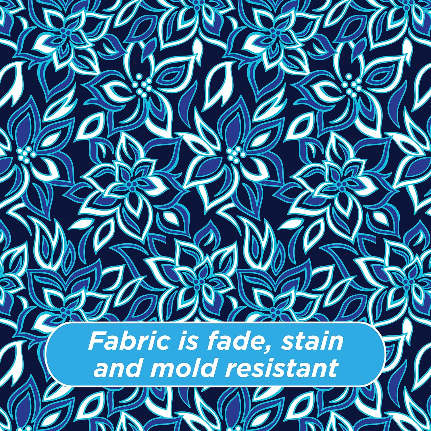 2PK Monterey Lounge - Blue Orchid Print