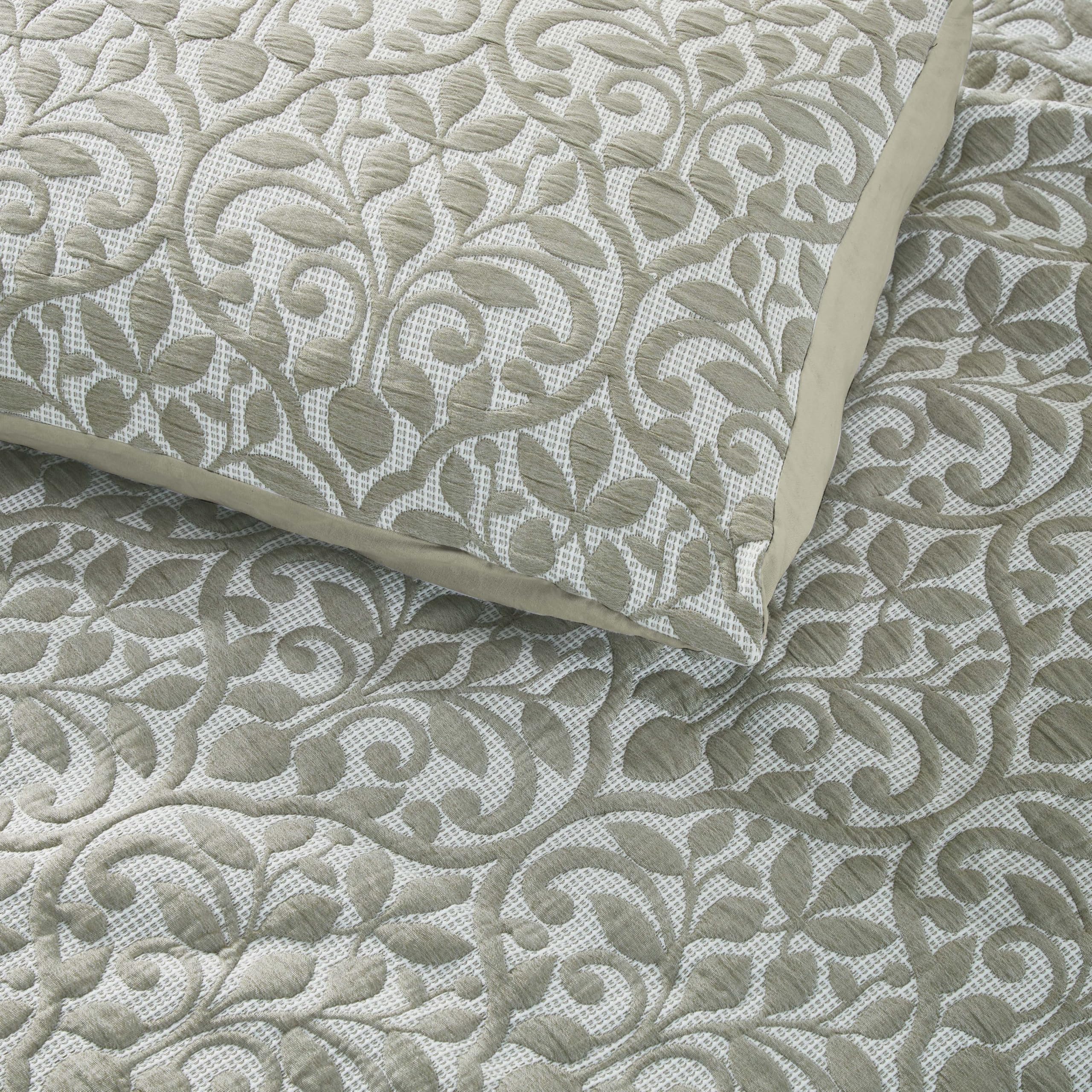 Superior Copriletto in misto cotone, decorazione per la casa, copriletto decorativo, camera da letto master/camera degli ospiti, coperta di peso medio, copriletto in matelasse, elementi essenziali per