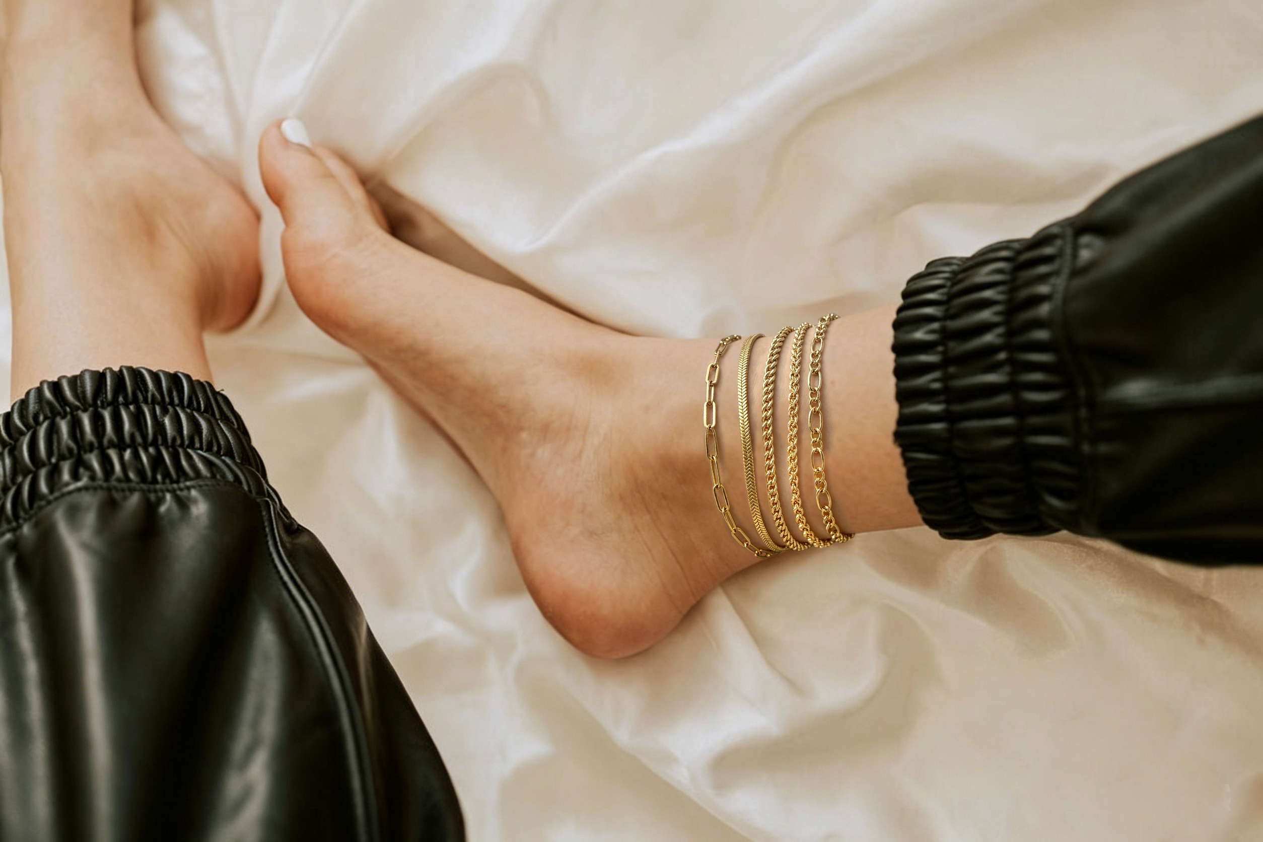 Amazon.com: AOZEL Ankle Bracelets for Women Gold Anklets Bracelet