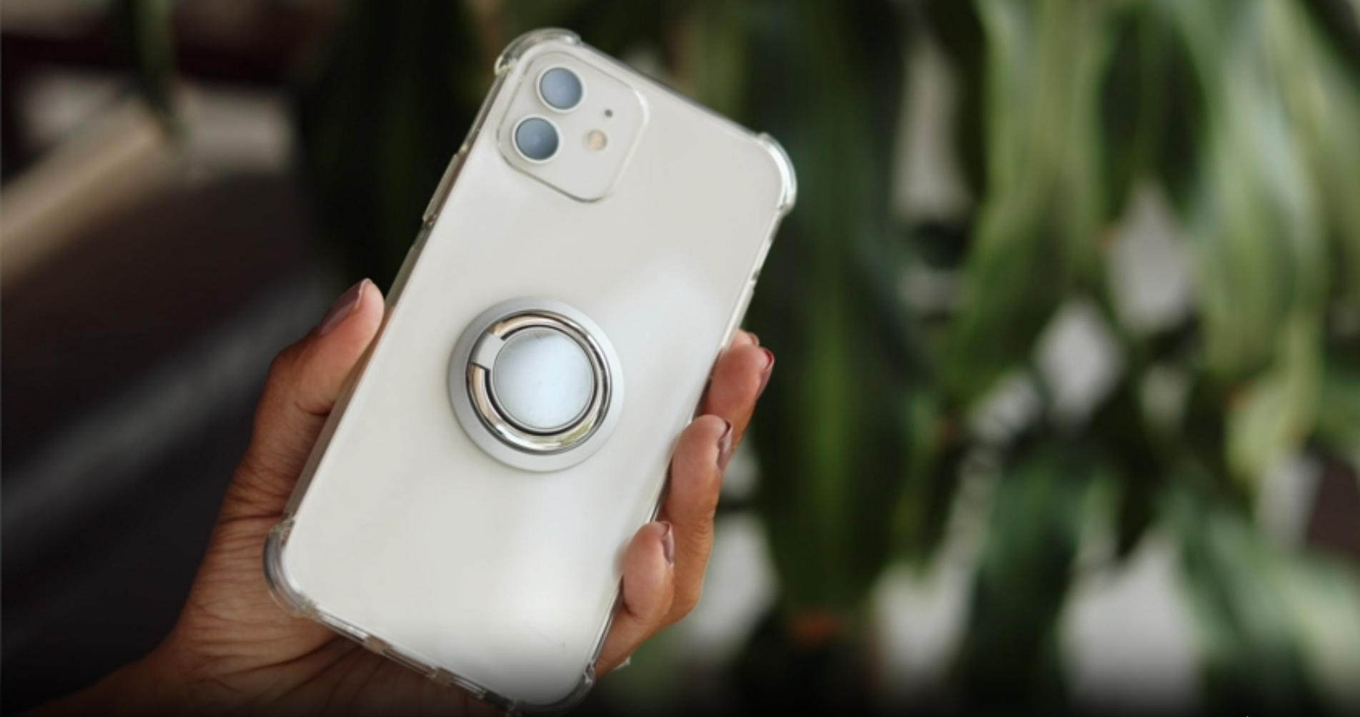 Silverback Hülle Für Huawei P30 – Transparent, Mit 360° Ringhalter, Stoßfest & Kratzfest
