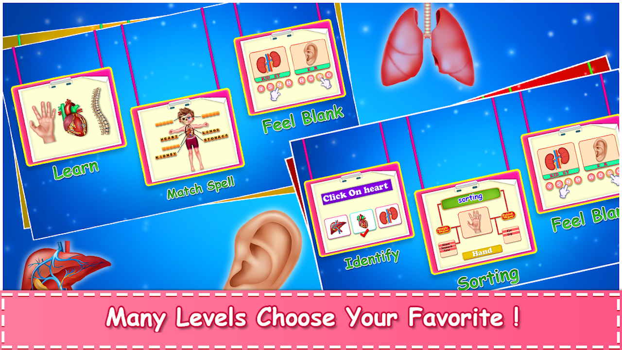 Human Body Parts For Kids - App on Amazon Appstore