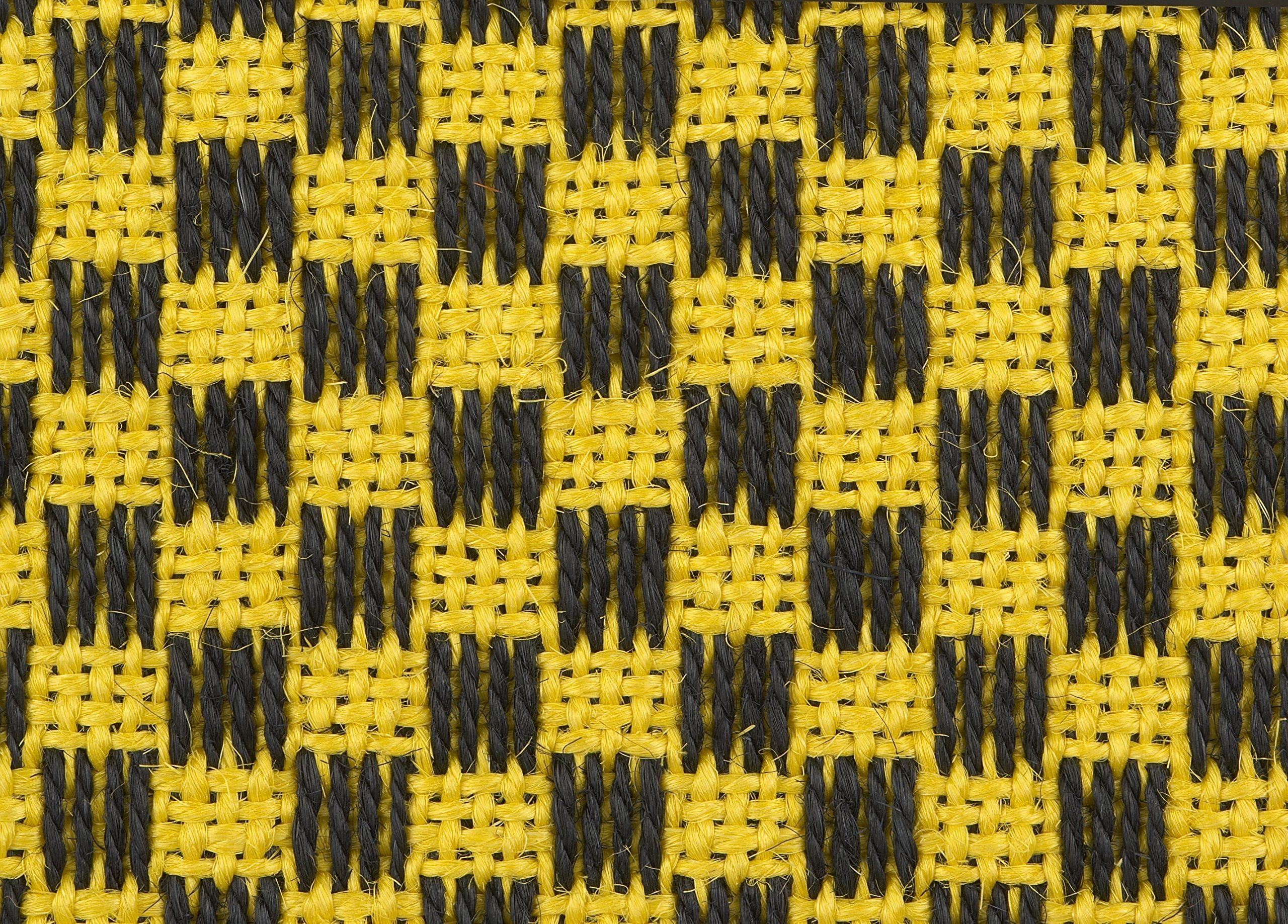 Amazon | KARO(カロ) フロアマット SISAL イエロー/ブラック 