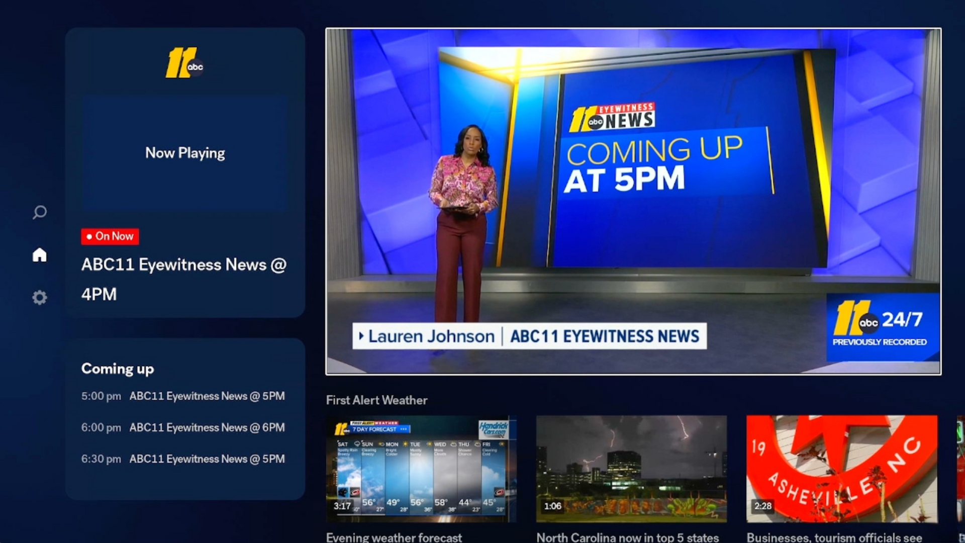 ABC11 North Carolina - App on Amazon Appstore