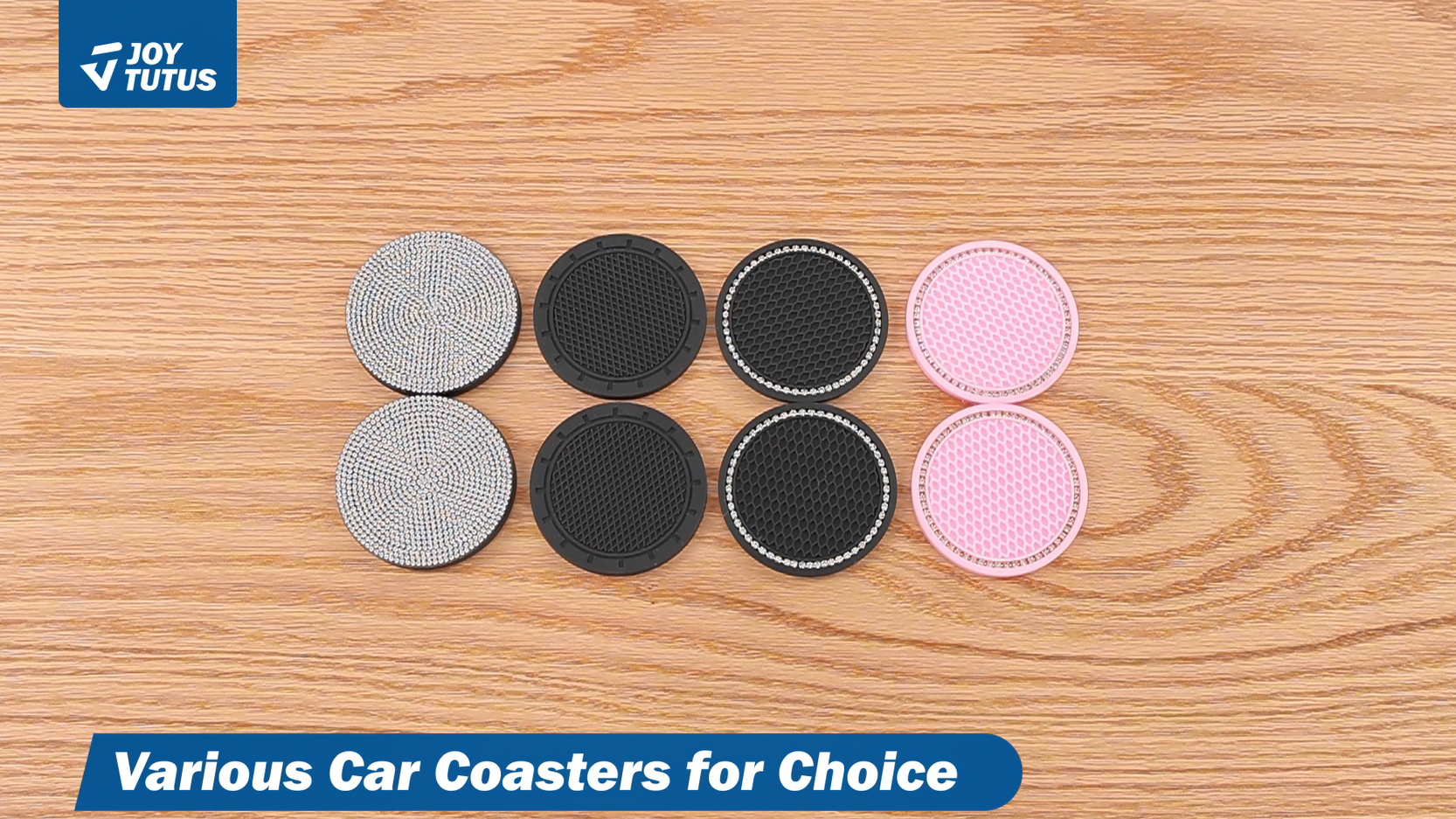 Car Cup Holder Coasters For Chevy Trax 2024-2025 - 2-Pack Rubber Mats, Non-Slip, Easy Clean, Custom Fit Inserts