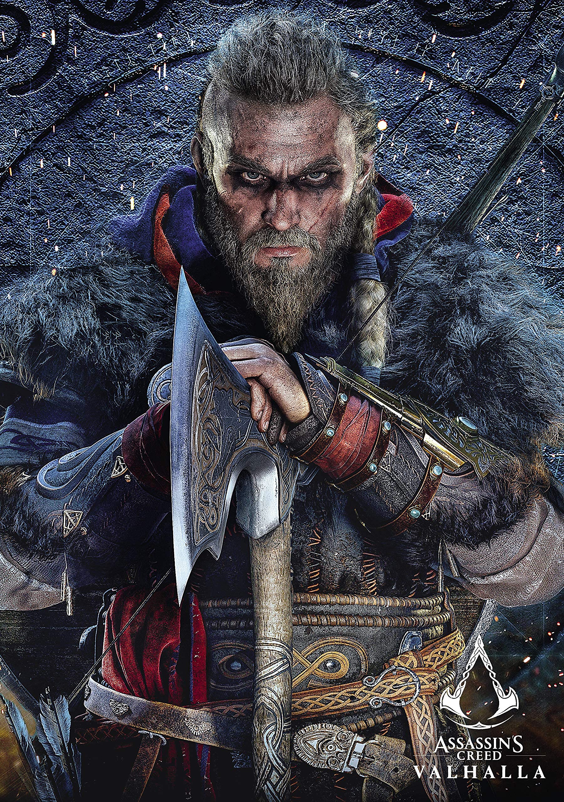 Good Loot Assassin's Creed Valhalla Eivor – Puzzle de 1000 pièces pour Adultes et Enfants à partir de 14 Ans – Puzzle de Jeu avec Affiche et Sac de Transport – 68 x 48 cm – Marchandises Assassin's