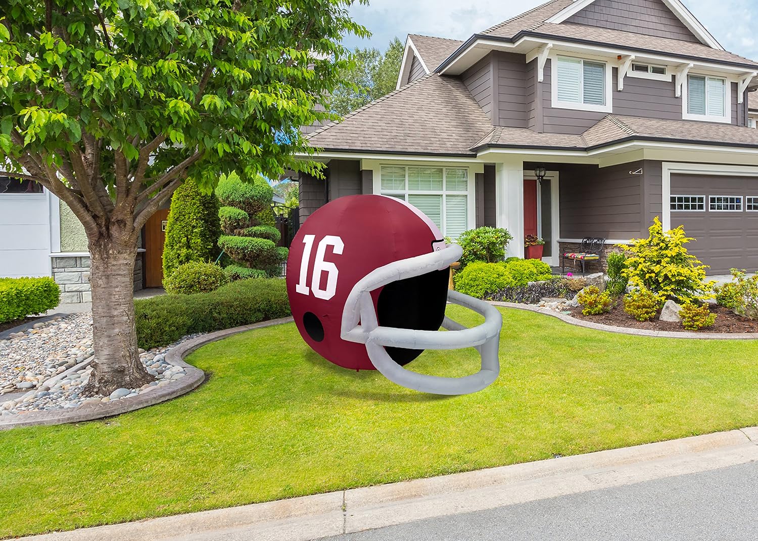 Fabrique Innovations NCAA Unisex Inflatable Lawn Helmet