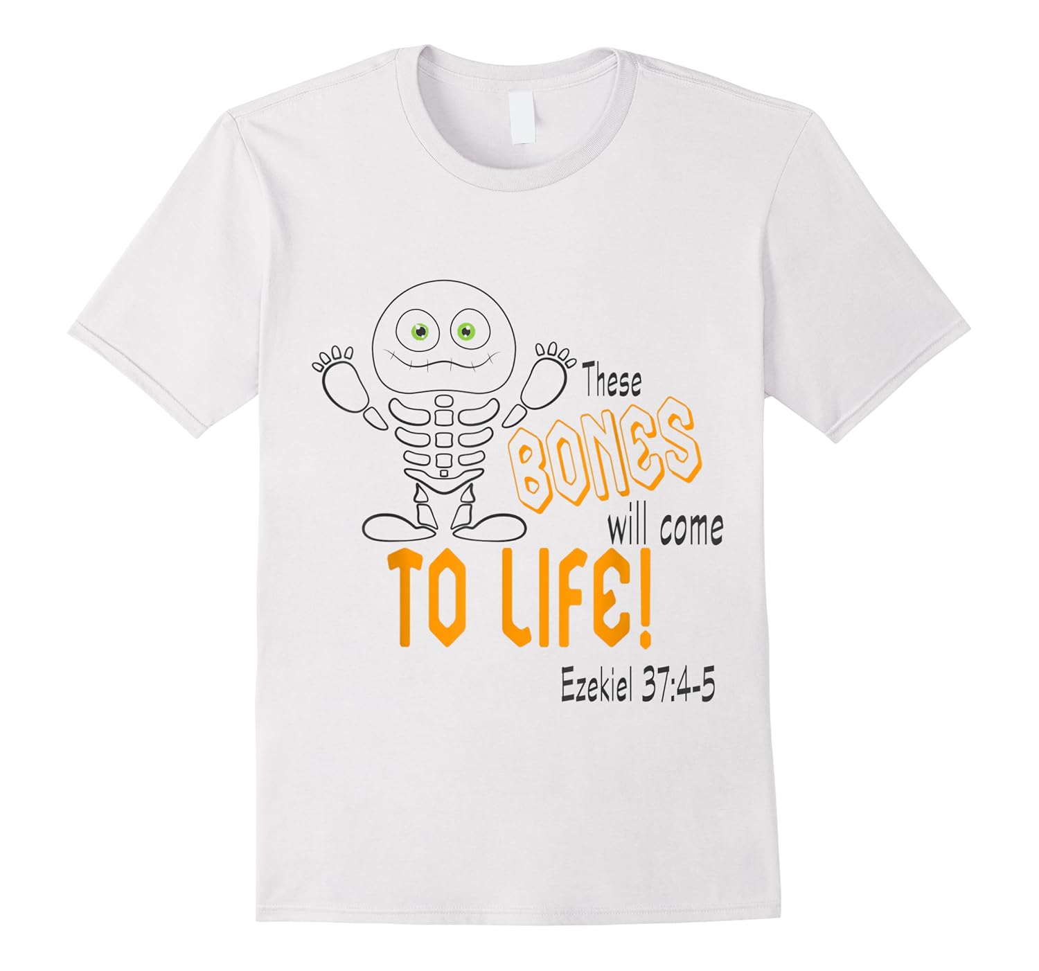 christian halloween these bones will come to life shirts
