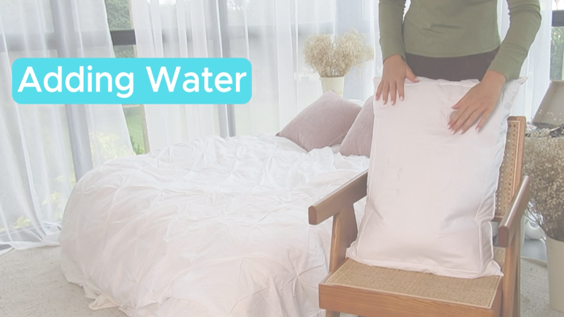 Amazon.com: Mediflow Water Pillow - Elite Collection, Fiber Pillow