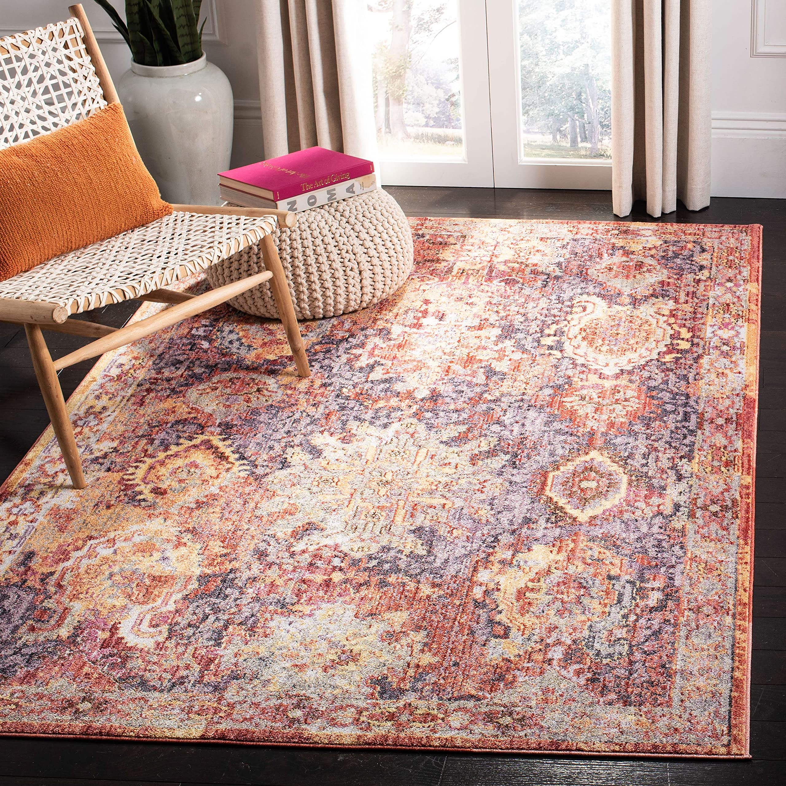 Tapis de chambre Bristol aux finitions traditionnelles raffinées
