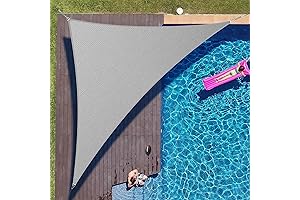 ColourTree 20' x 20' x 28.3' Triangle Sun Shade Sail