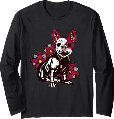 Dog sugar skull Tee