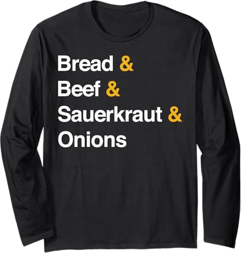 Ingredient List Nebraska Sandwich Runza Long Sleeve T-Shirt Black,Navy Blue,Dark Heather Grey,Royal Blue