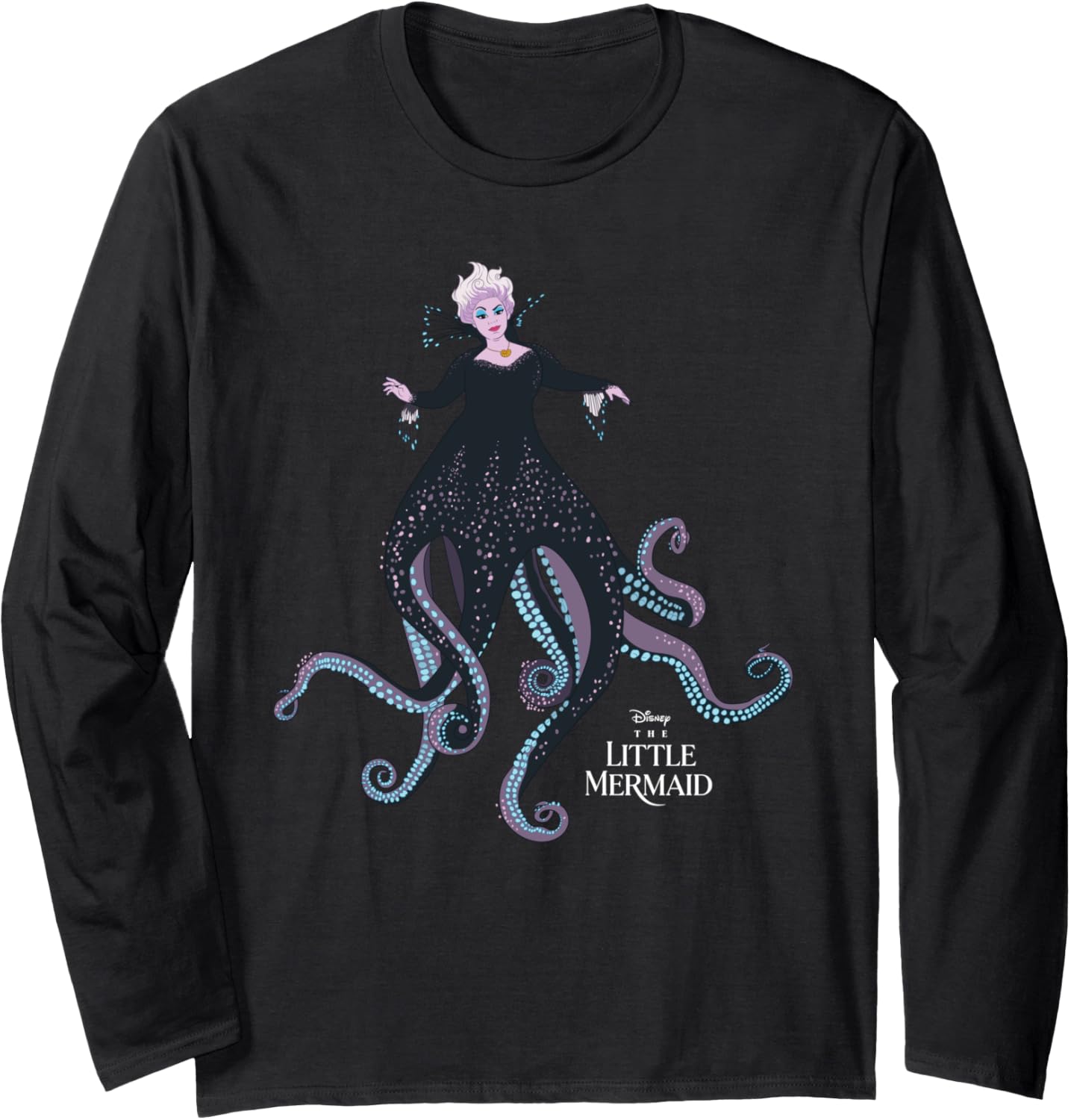 Disney The Little Mermaid Ursula Manga Larga