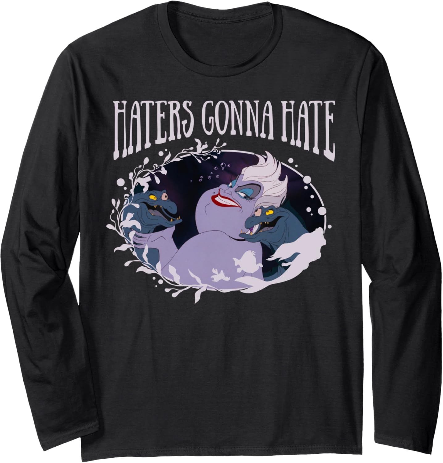 Disney Little Mermaid Ursula Haters Gonna Hate Manga Larga
