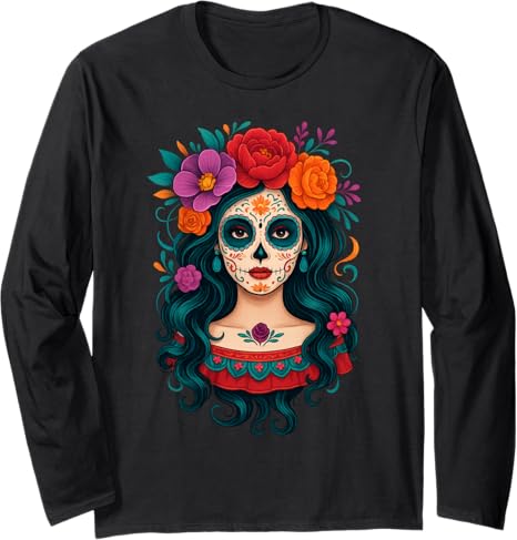 Day Of The Dead Mexico Dia De Los Muertos Apparel