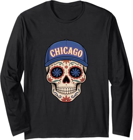 Chicago Mexican Sugar Skull Merch