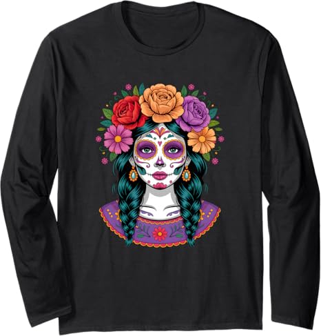 Day of the Dead Mexico Dia De Los Muertos Tee