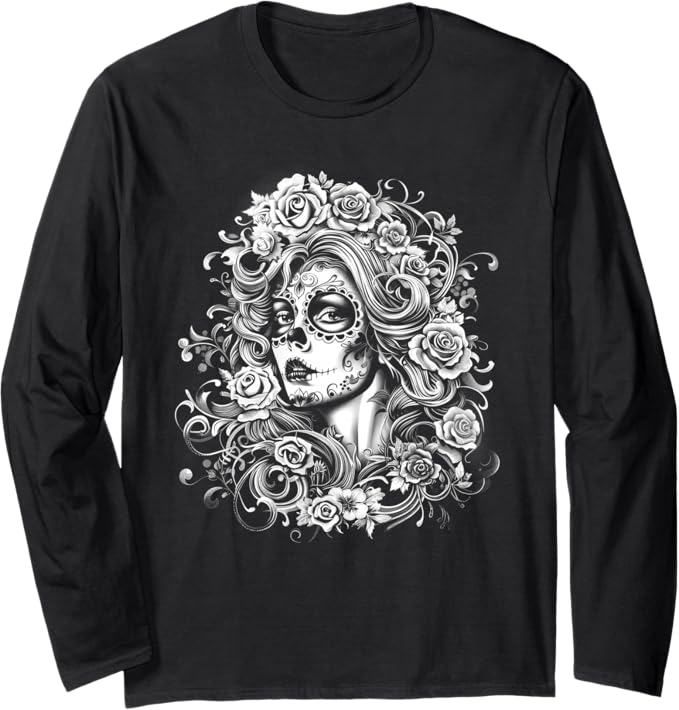 De Los Catrina Day of the Dead Sugar Skull