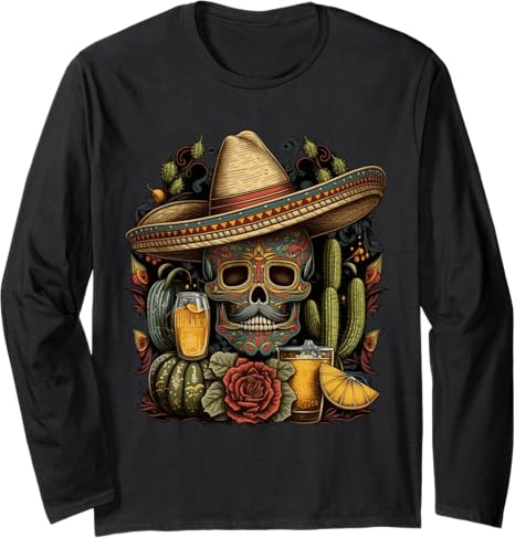 Cinco De Mayo Sugar Skull Tees and Gifts