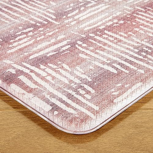 Miniatura 4 de TOWN & COUNTRY BASICS Comfort Plus Boho Geo - Tapete cómodo antifatiga, tapete de cocina, tapete de escritorio de pie, respaldo antideslizante,