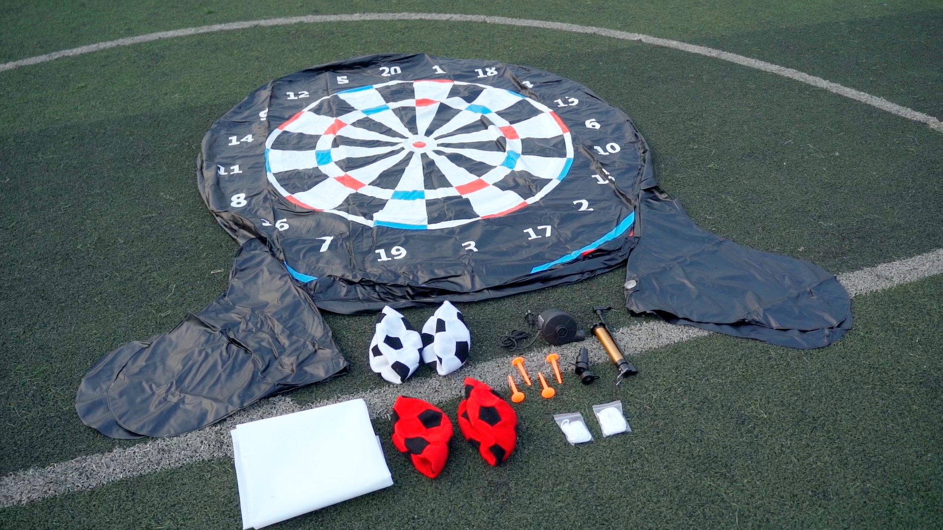 Watch Inflatable Giant Kick Darts Games ﹙Over 6ft Tall﹚, Jumbo