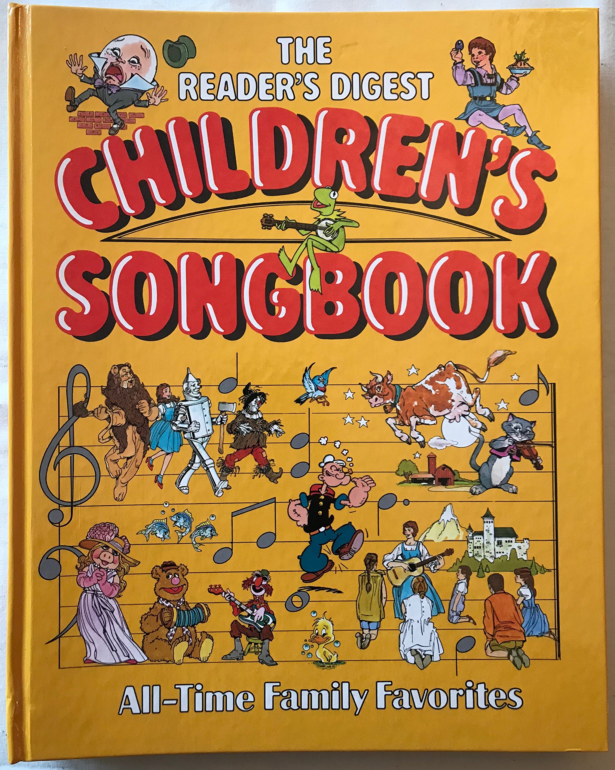the reader's digest children's songbook : all time family favorites