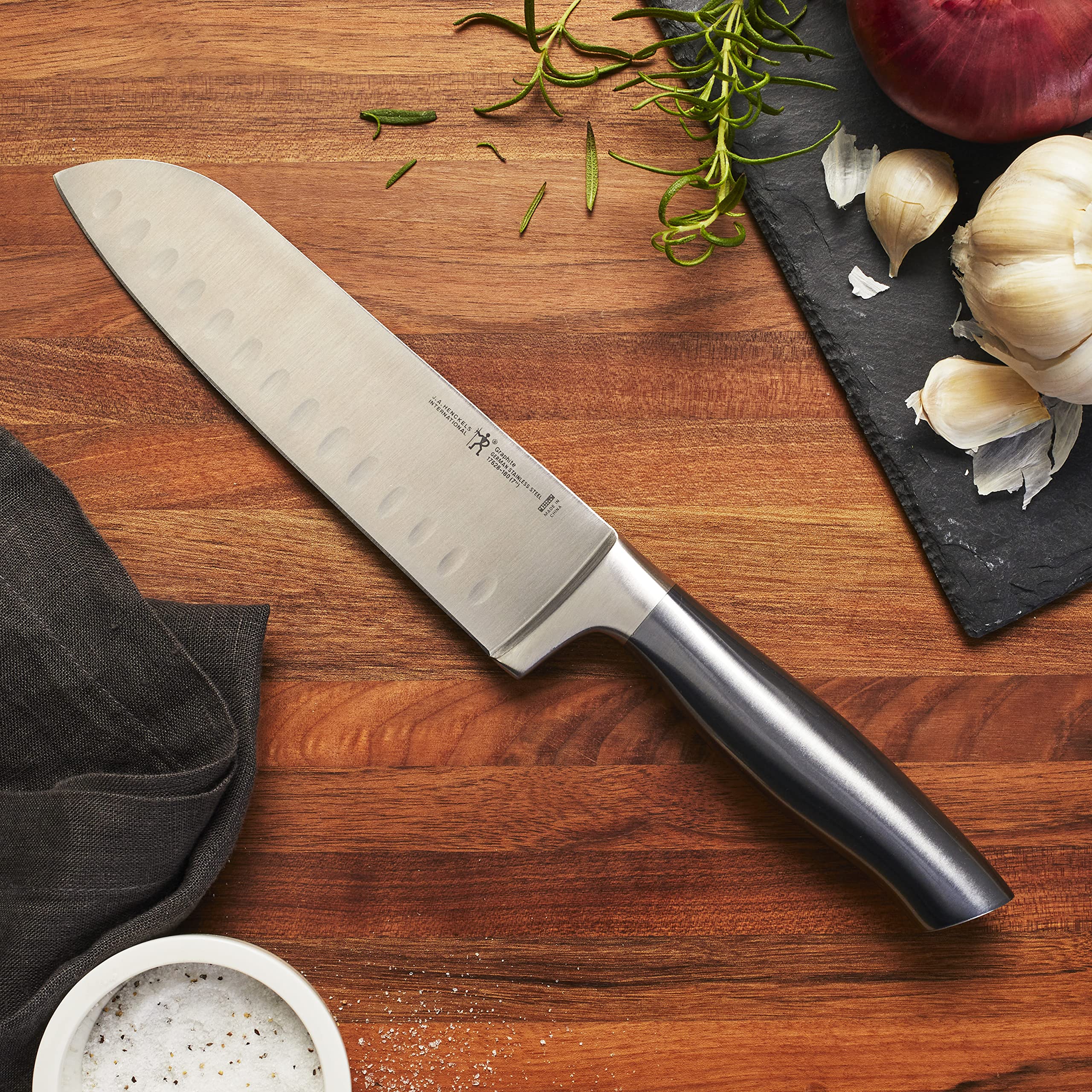 Amazon.com: HENCKELS Graphite Razor-Sharp 7-inch Hollow Edge