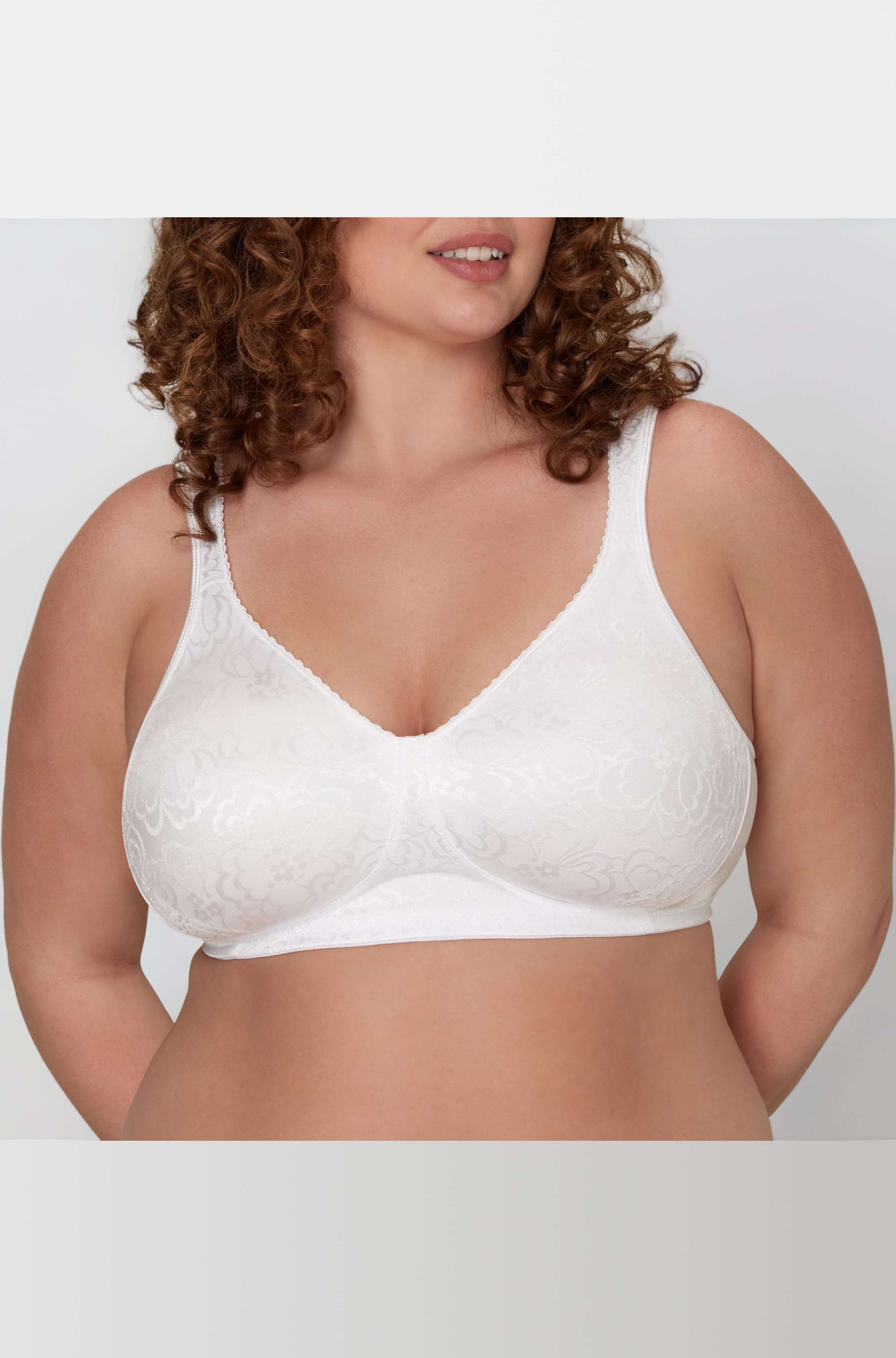 Women's 18 Hour Ultimate Lift And Support Wire Free Bra, White, 38D