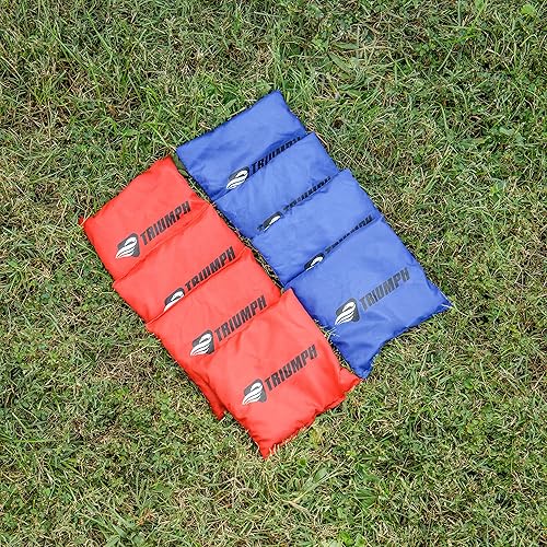 Miniatura 3 de Juegos prémium de 2 x 3 para jugar al cornhole, opciones LED disponibles, 8 bolsas de granos para lanzar y también incluye los tableros de cornhole