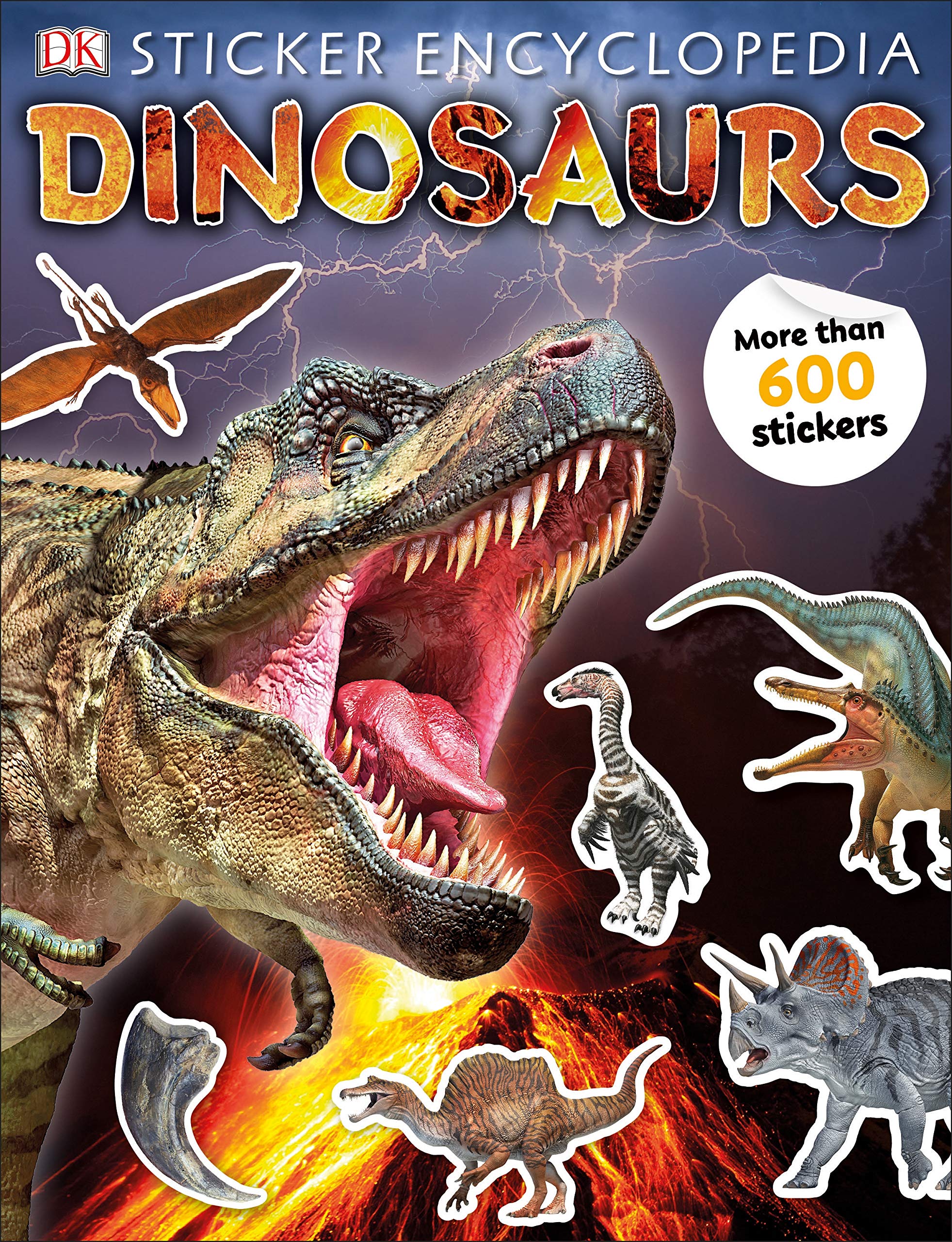 DK Sticker Encyclopedia Dinosaurs: Includes more than 600 Stickers