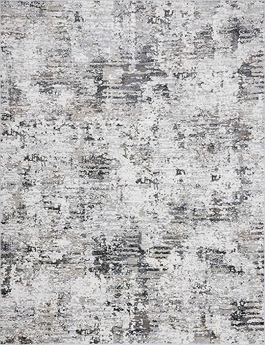 Miniatura 2 de Ramiro Gray - Alfombra moderna de 5 x 7 pies, 5 x 7 pies, alfombra de área para sala de estar, alfombra de comedor, alfombra de dormitorio, entrada