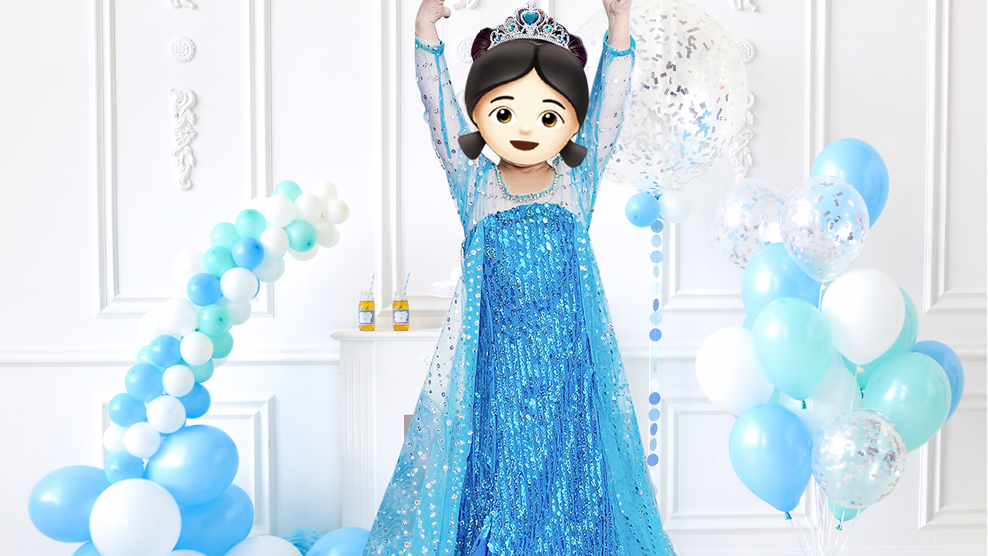 Amazon.com: Esvaiy Girls Princess Elsa Dress Costume