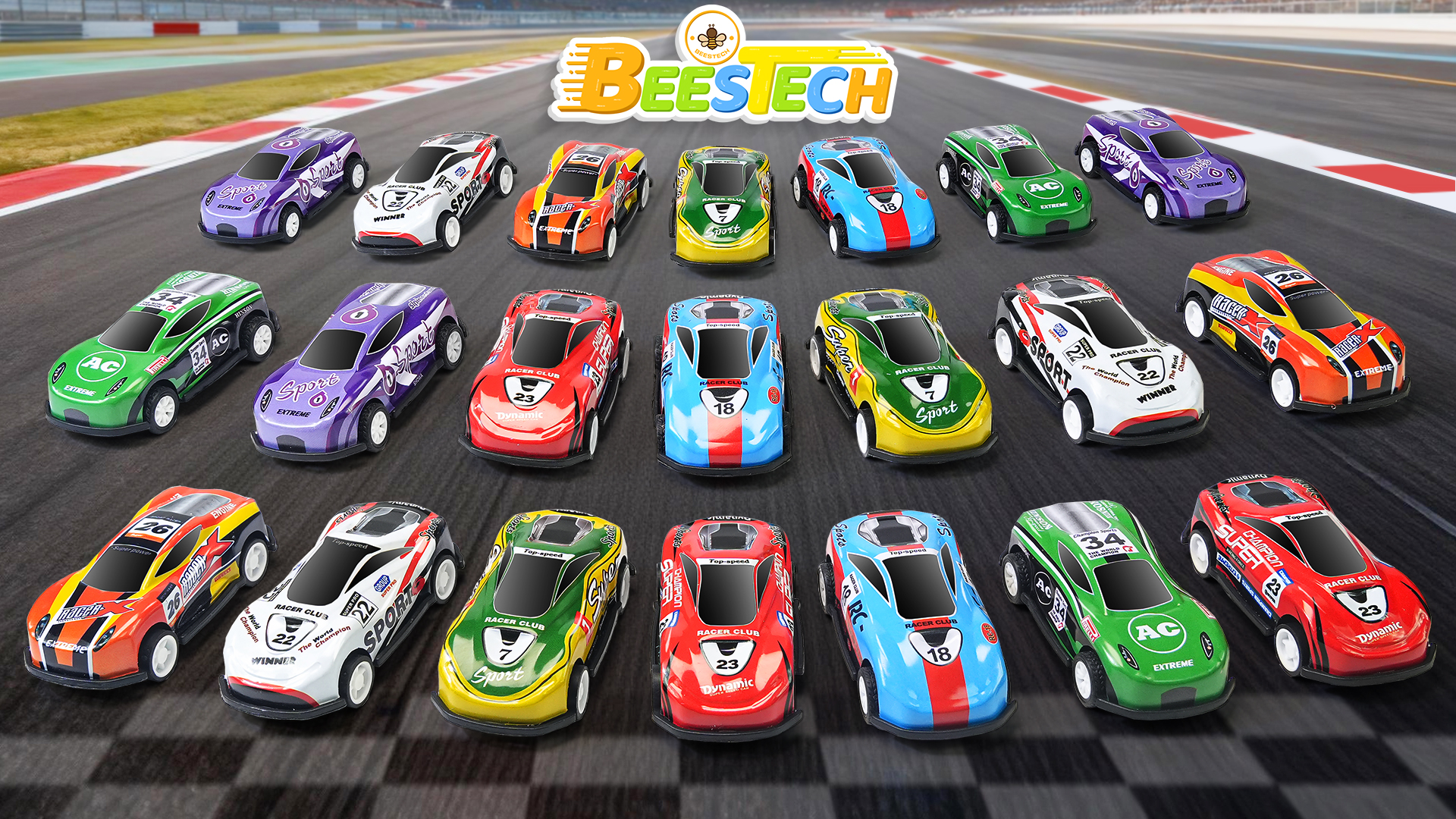 Amazon.com: 21 Pack Pull Back Toy Cars, Party Favors, Goodie Bag