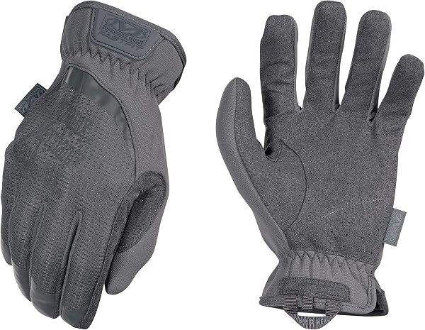 Mechanix Wear - FastFit Wolf Gris Touch Screen Gants (Medium, Gris) - 1