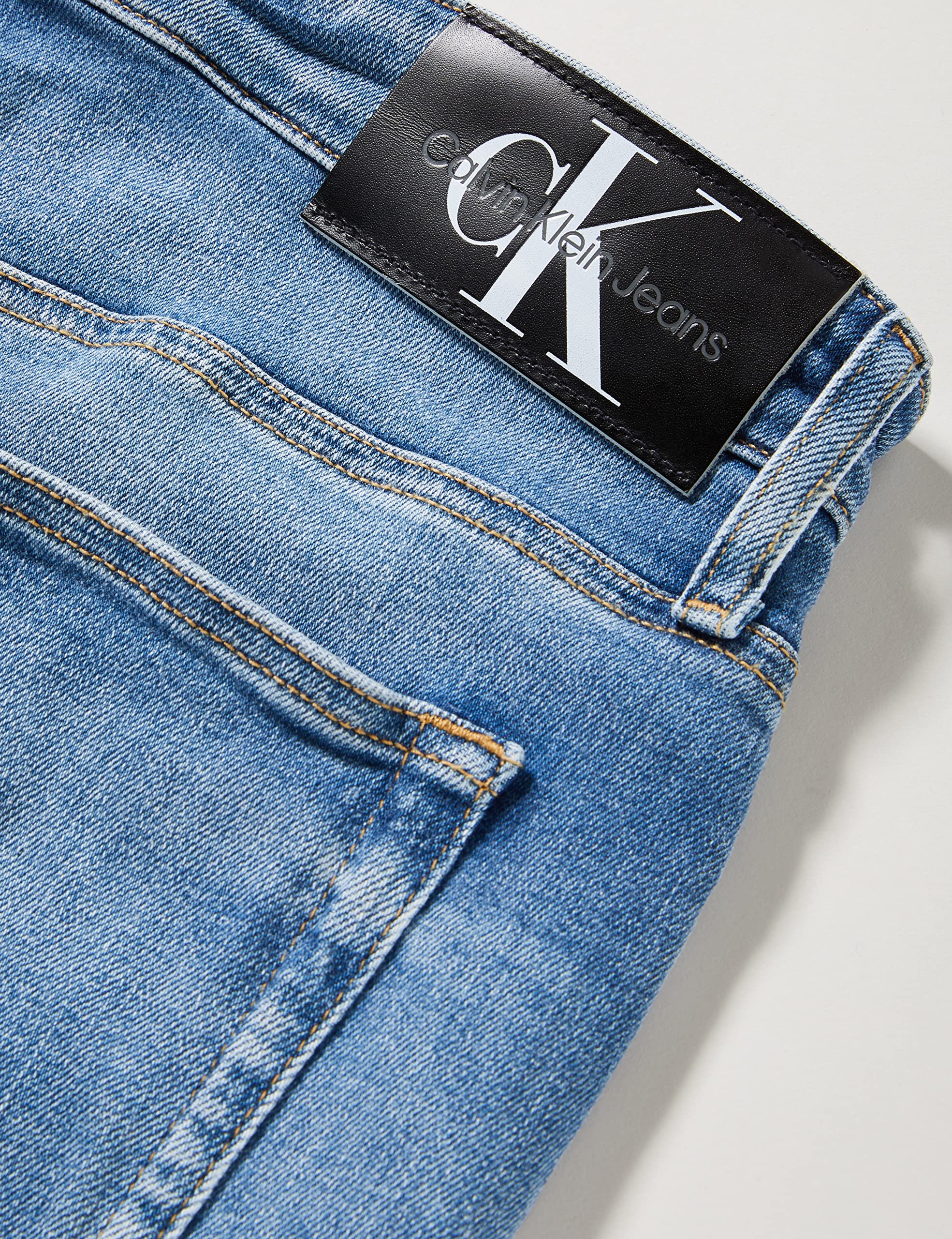 Calvin Klein Uomo Jeans Slim Fit, Blu (Denim Medium), 32W/30L