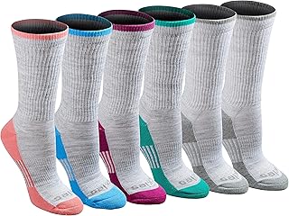 Dickies Women's Dri-tech Moisture Control Crew Socks Multipack
