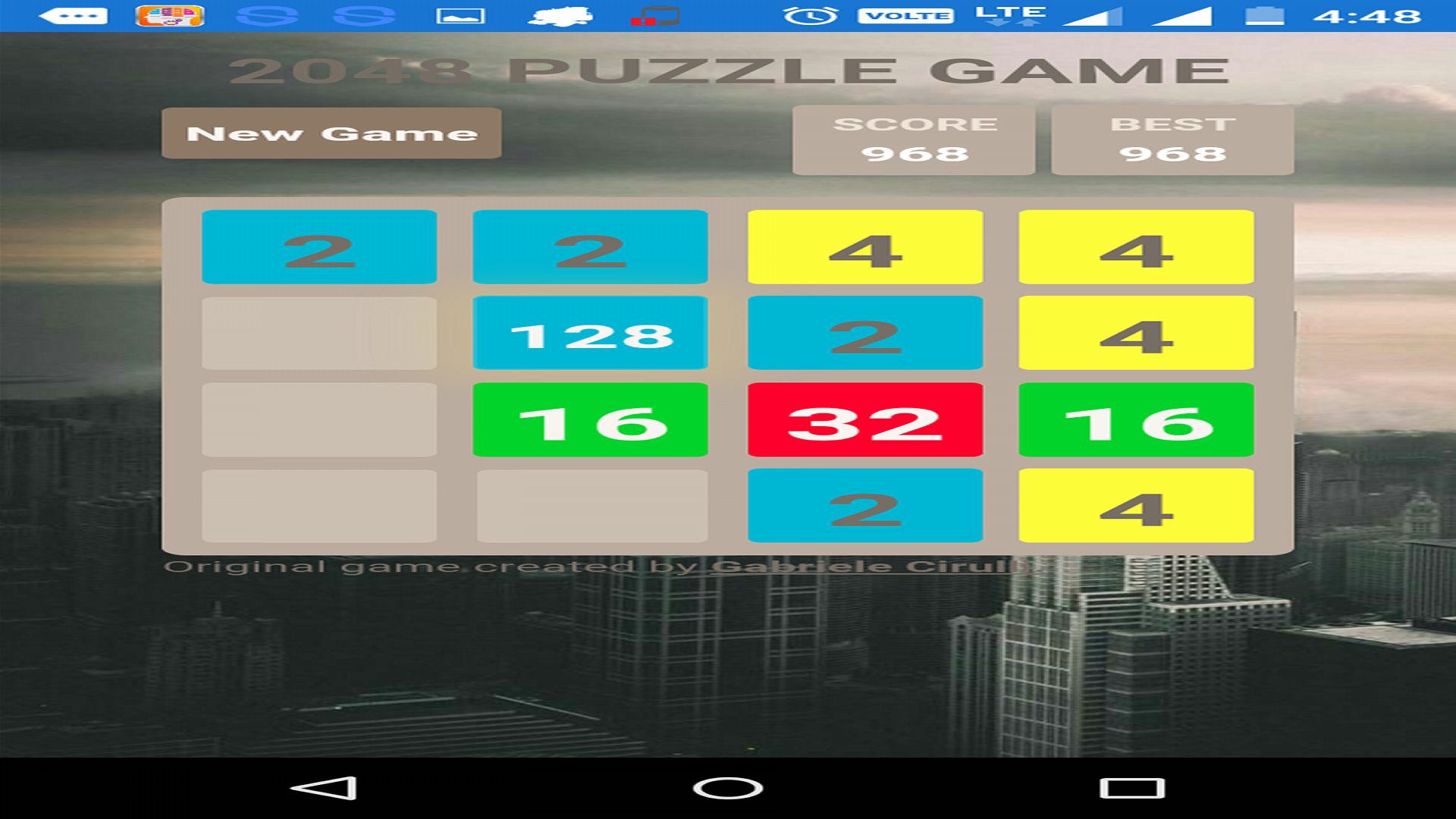 2048 PUZZLE GAME App on Amazon Appstore