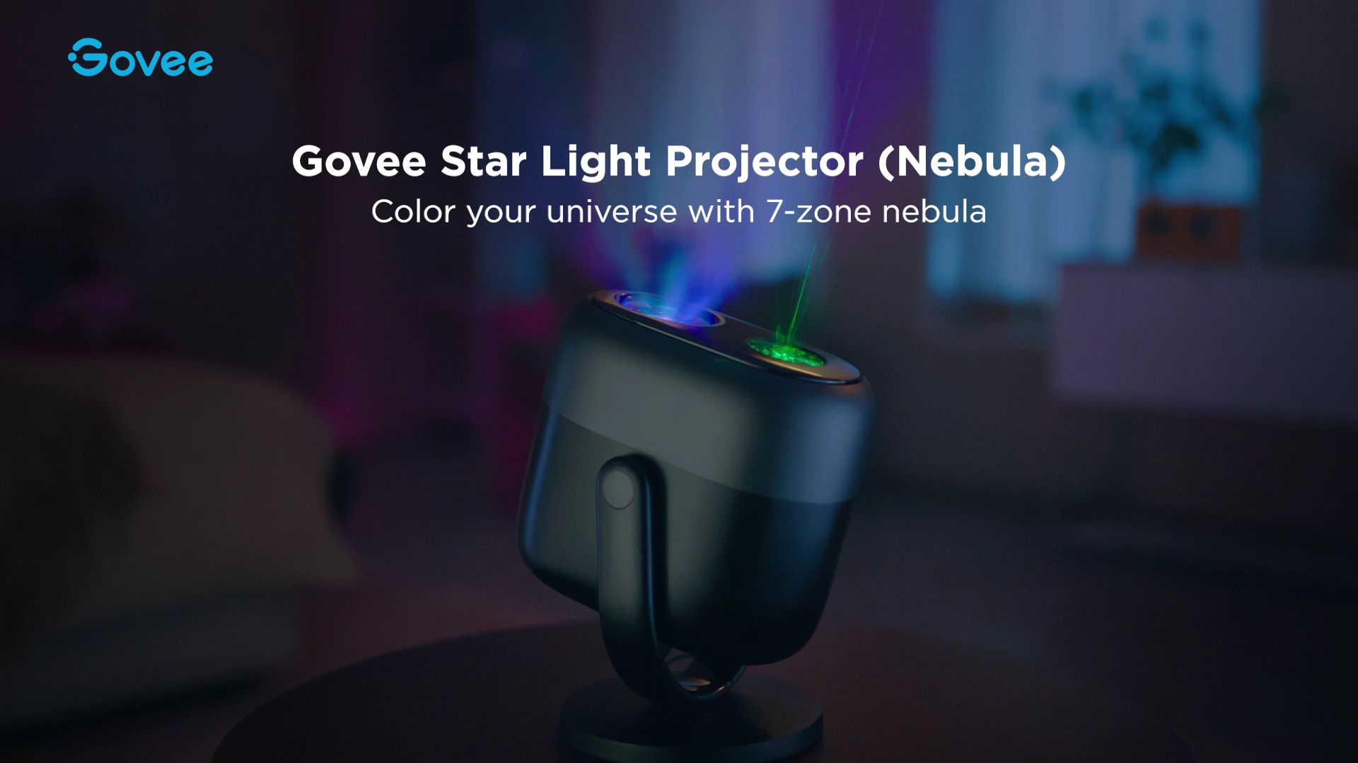 Govee Star Projector Lights, 7-Zone Colorful Nebula Effect