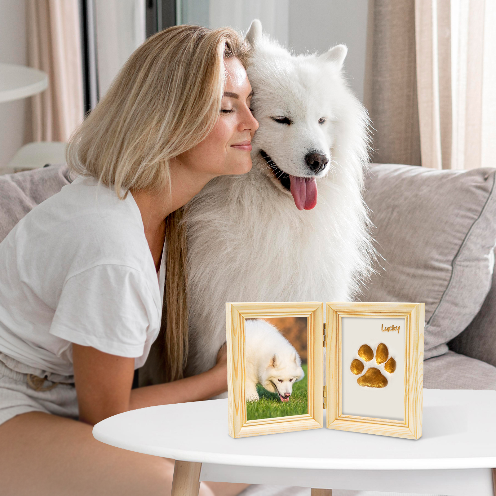 Watch Avont Paw Print Kit with Picture Frame on Amazon Live