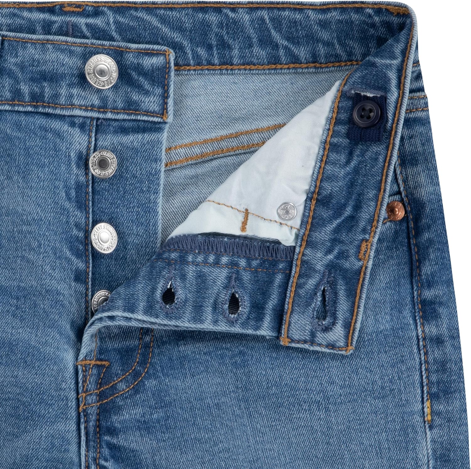Levi's Girls 501 Original Denim Jeans - Image 4