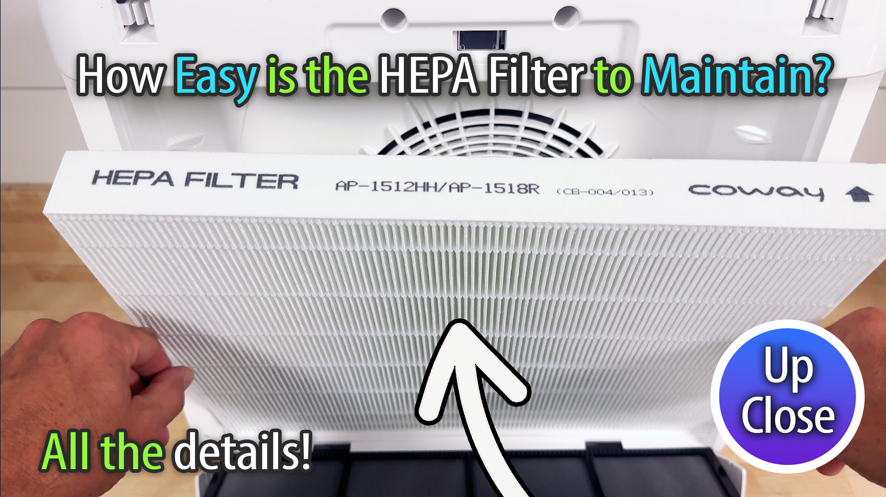 Watch Super Easy! How to replace HEPA filters for Coway Airmega
