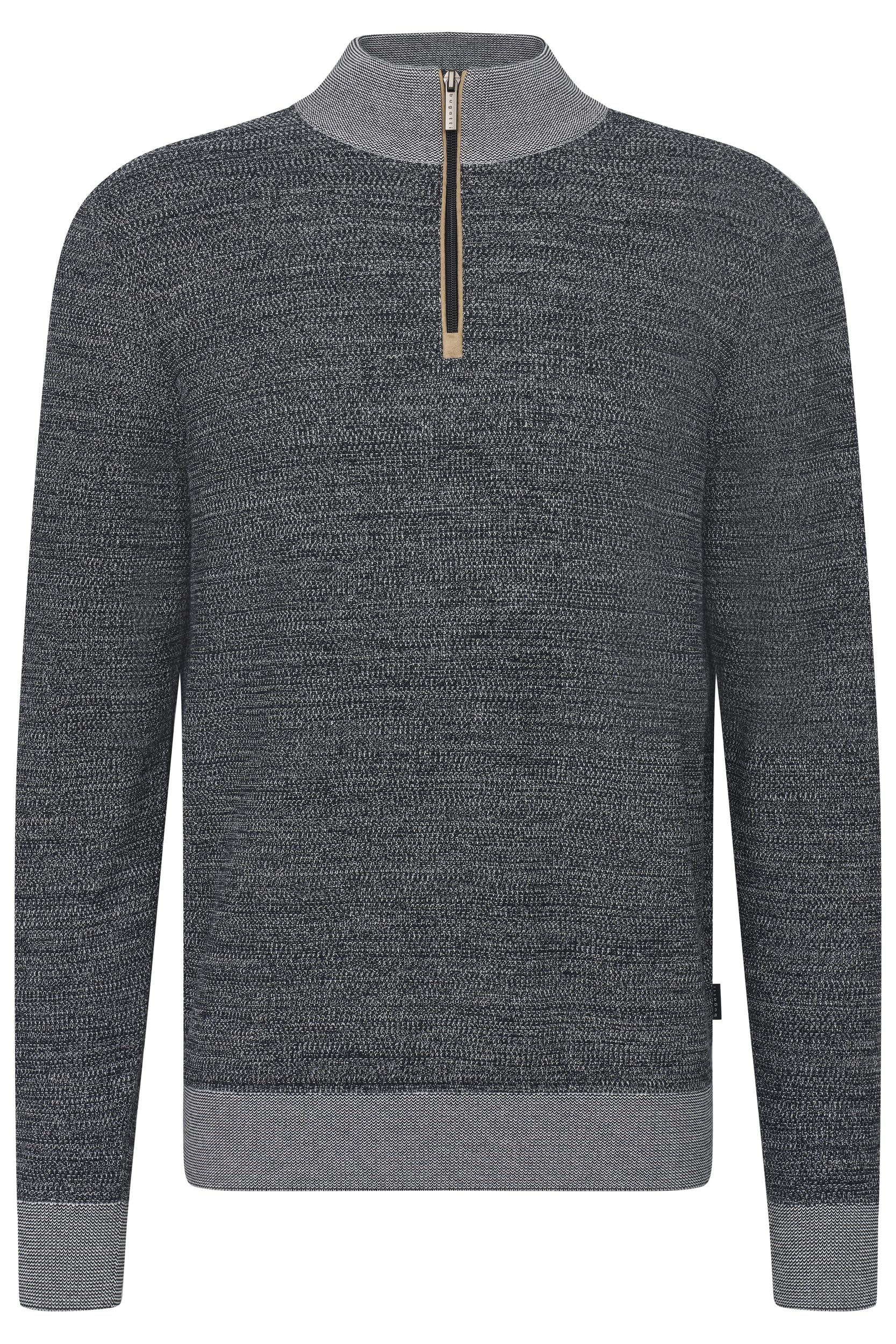 bugatti Men's 7500-75520c Pullover Sweater, 390-navy, XXL