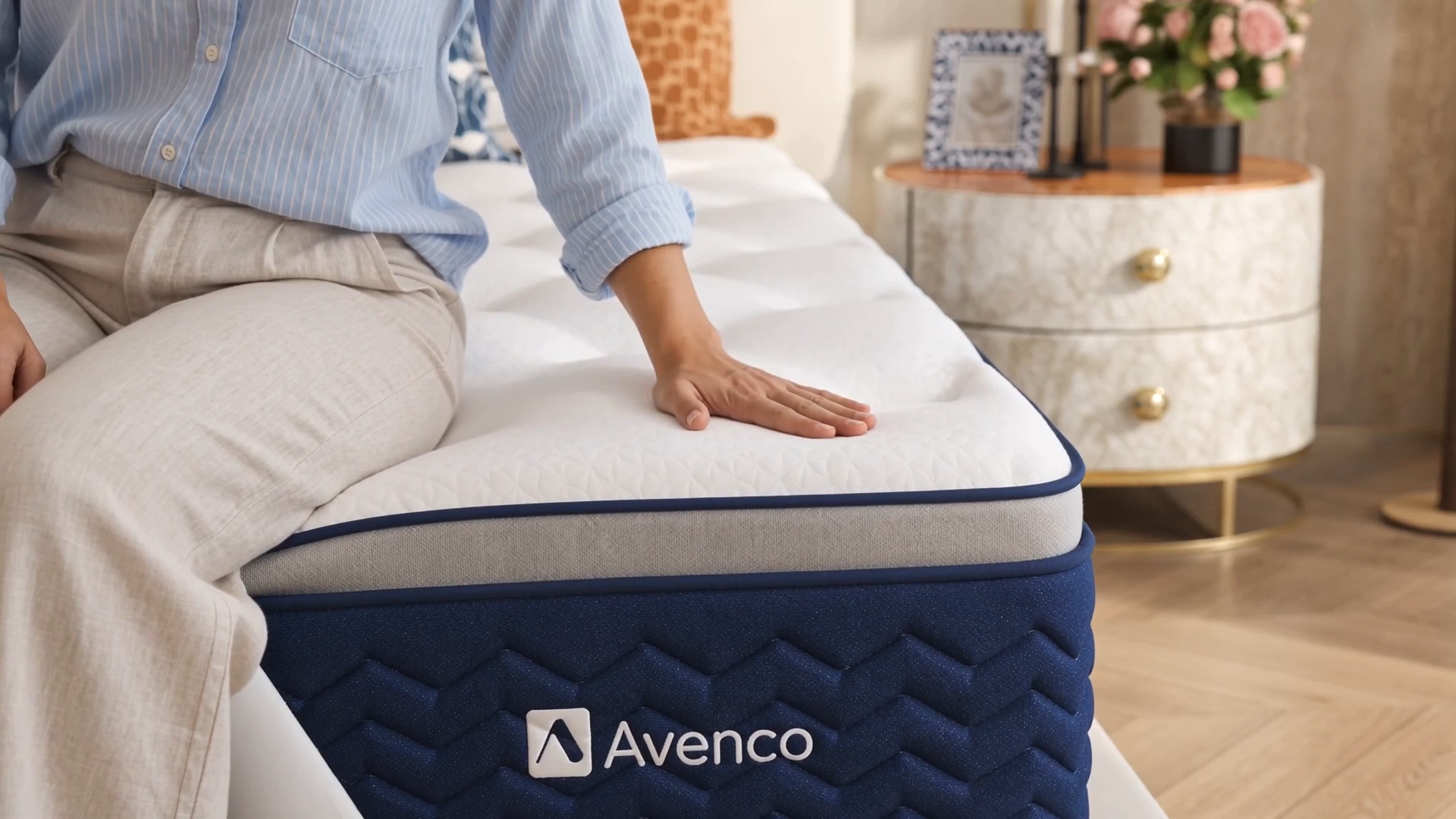 Amazon.com: Avenco SyncDeep Twin Mattress 10 Inch, Firm Hybrid